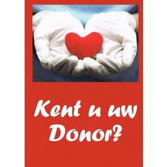 Traktaat: Kent u uw Donor?