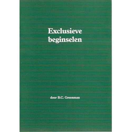 Exclusieve beginselen