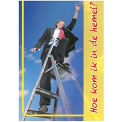 Traktaat: Hoe kom ik in de hemel ( 1 stks = set van 10 dezelfde traktaten)