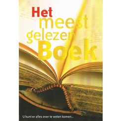 Traktaat: Het meest gelezen Boek ( 1 stk = set van 10 dezelfde traktaten)