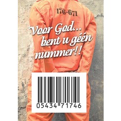 Traktaat: voor God bent u geen nummer