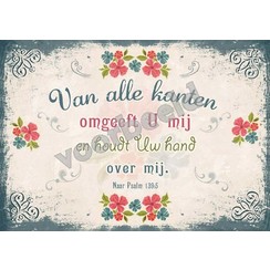 Vintage ansichtkaart 80-17 / 81-17 (per 1 stuk incl. enveloppe)