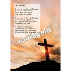 Ansichtkaart met gedicht 82-17 (per 1 stuk incl. enveloppe)