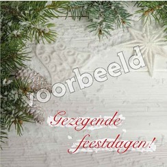 Dubbele luxe ansichtkaart 86-02 (per 1 stuk incl. enveloppe)