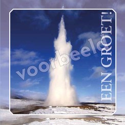 Dubbele luxe ansichtkaart 86-17 (per 1 stuk incl. enveloppe)