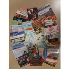 Ansichtkaart A6 luxe 83 mix-pakket ( 1 stuk = set 38 verschillemde amsichtkaarten)