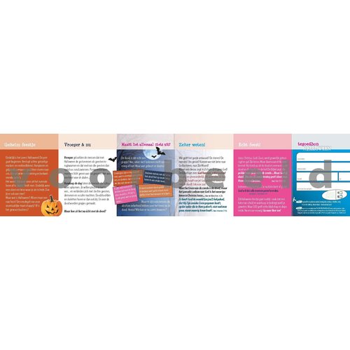 Traktaat: Halloween (1 stks  = 10 traktaten)