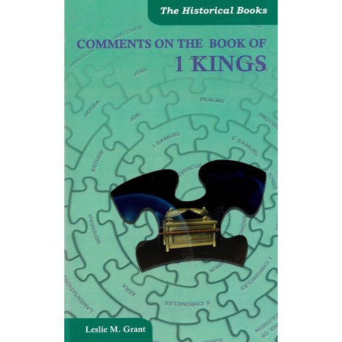 Comments on the book of 1 Kings