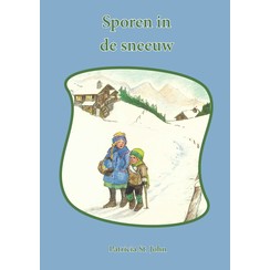 Sporen in de sneeuw