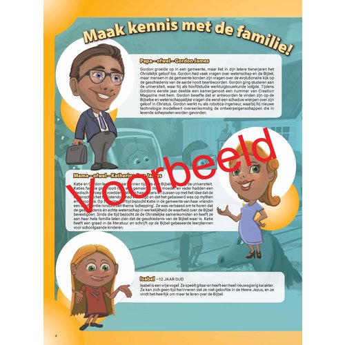 De schepping antwoorden voor kids