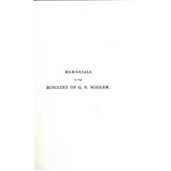 Ministry of GV Wigram vol. 1