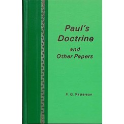 Pauls Doctrine and Other Papers.