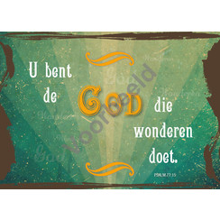 Enkelvoudige ansichtkaart 80-59 (per stuk)