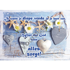 Enkelvoudige ansichtkaart 80-60 (per stuk)