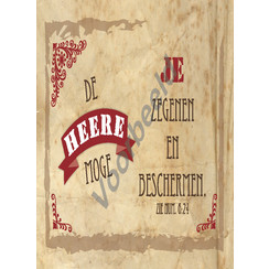 Enkelvoudige ansichtkaart 80-65 (per stuk)