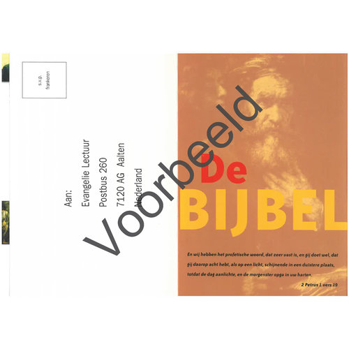 Traktaat: Het meest gelezen Boek ( 1 stk = set van 10 dezelfde traktaten)