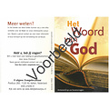 Traktaat: Het Woord van God  ( 1 stk = set van 10 dezelfde traktaten)