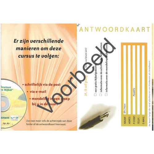 Traktaat: Het Woord van God  ( 1 stk = set van 10 dezelfde traktaten)