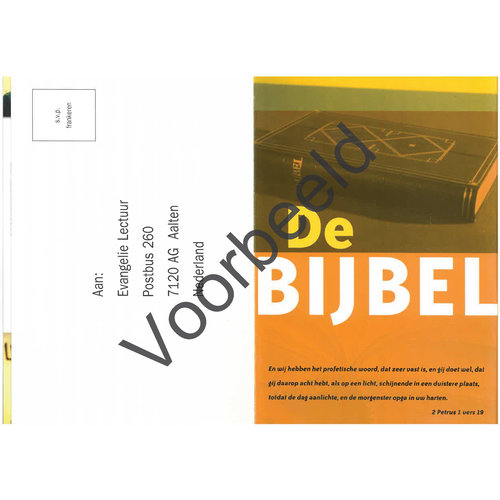 Traktaat: Het Woord van God  ( 1 stk = set van 10 dezelfde traktaten)