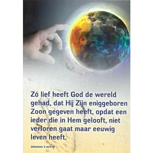 Traktaat: Zo lief heeft God de wereld gehad ... Johannes 3:16