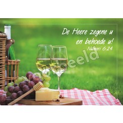 Ansichtkaart met tekst 21-06 (1 stuk = set van 10 dezelfde ansichtkaarten)