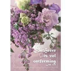 Ansichtkaart met tekst 20-21 (1 stuk = set van 10 dezelfde ansichkaarten)