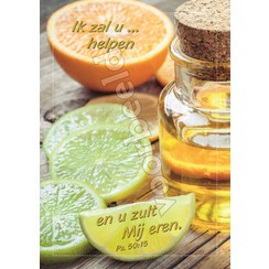 Ansichtkaart met tekst 20-17 (1 stuk = set van 10 dezelfde ansichkaarten)