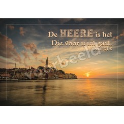 Ansichtkaart met tekst 20-10 (1 stuk = set van 10 dezelfde ansichkaarten)