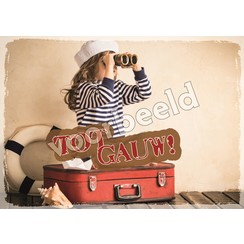 Ansichtkaart met tekst 20-05 (1 stuk = set van 10 dezelfde ansichkaarten)