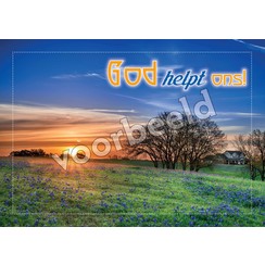 Ansichtkaart met tekst 20-03 (1 stuk = set van 10 dezelfde ansichkaarten)