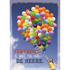 Ansichtkaart A6 luxe 83-43