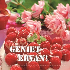 Vierkante luxe ansichtkaart 84-23 ( 1 stuk )