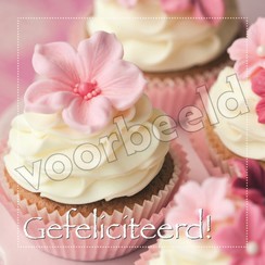 Vierkante luxe ansichtkaart 84-09 ( 1 stuk )