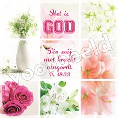 Vierkante luxe ansichtkaart 84-02