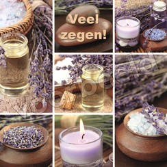 Vierkante luxe ansichtkaart 84-01 ( 1 stuk )