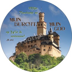 Enkelvoudige ronde ansichtkaart 87-03 ( 1 stuk )