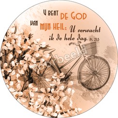 Enkelvoudige ronde ansichtkaart 87-02 ( 1 stuk )