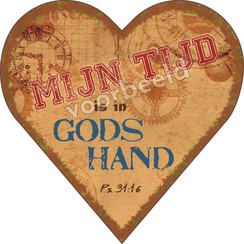 Enkelvoudige hartvormige ansichtkaart 90-03 ( 1 stuk )