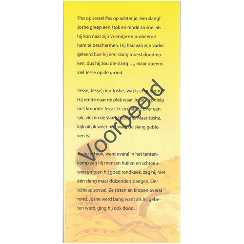 Traktaat: De slang speciaal voor kinderen  ( 1 stuk  = set van 10 dezelfde traktaten)