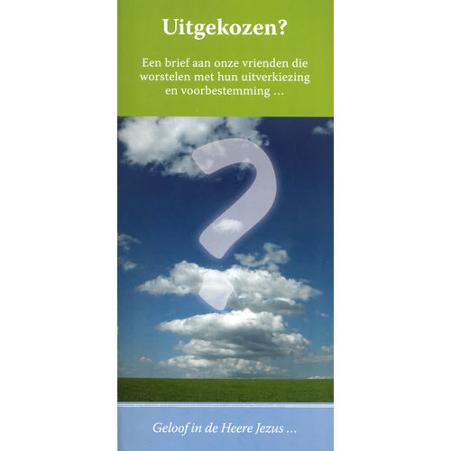 Traktaat: Uitgekozen?  ( 1 stuk  = set van 10 dezelfde traktaten)