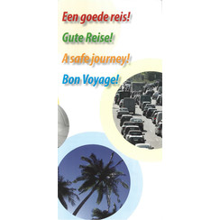 Traktaat: Goede reis! (4 talig) (1 stuk = set à 10 dezelfde traktaten)