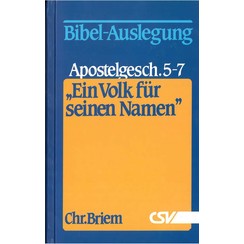 Bibel Auslegung Apostelgeschichte  5-7