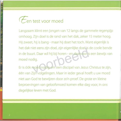 Geschenkboek: Moed om te geloven