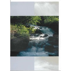 Luxe dubbelkaart met los inlegvel met tekst. (per 5 stuks)