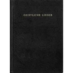 Geistliche Lieder (Zwitserse uitgave), kunstleer, goudsnede