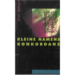Kleine Namenskonkordanz.