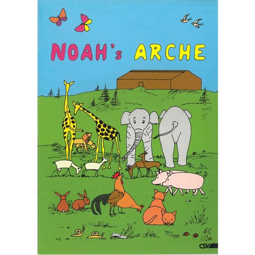 Noach's Arche.  kleurboek.