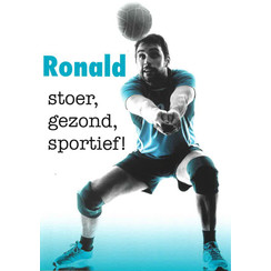 Traktaat: RONALD stoer, gezond, sportief! (1 stuk = set à 10 dezelfde traktaten)
