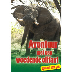 Traktaat (voor kinderen): Avontuur met een woedende olifant (1 stuk = set à 10 dezelfde traktaten)