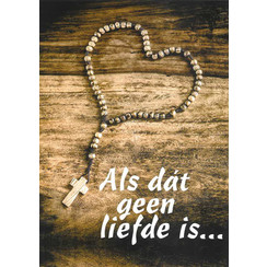 Traktaat: Als dát geen liefde is (1 stuk = set à 10 dezelfde traktaten)